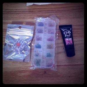 Polygel nail gel and accessories